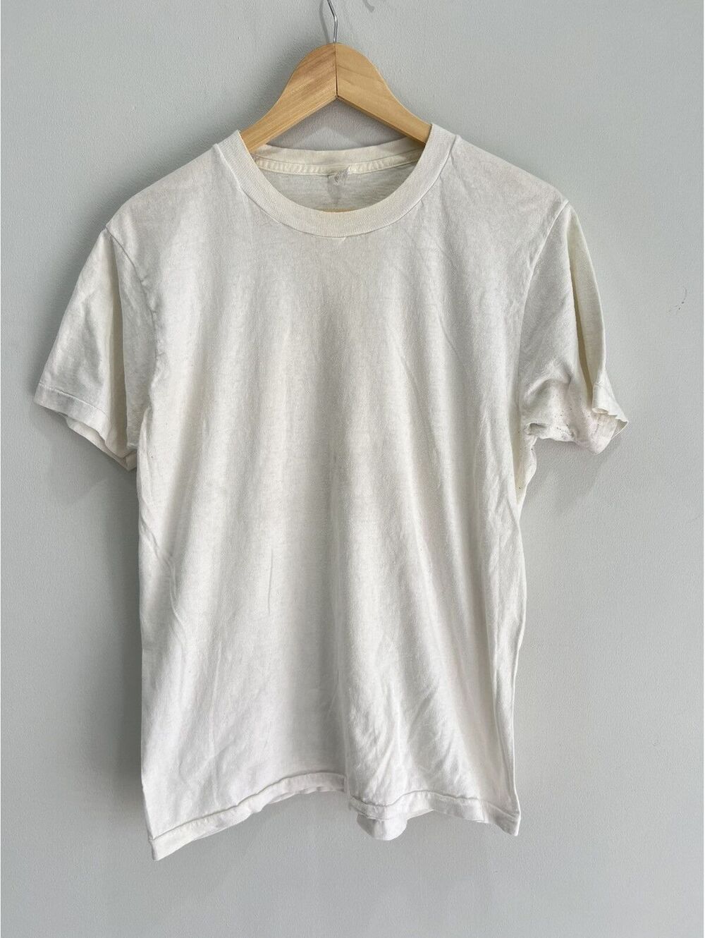 Vintage 90s Blank Tee Shirt single stitched